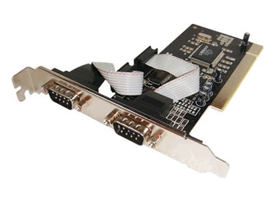 2 port serial RS-232 PCI Card
