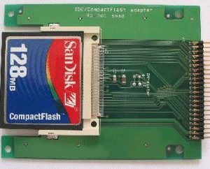 IDE till compact flash adapter 44 pin kablage
