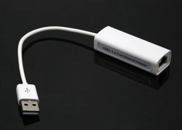 USB A male till ethernet RJ 45 Android Windows Linux Mac