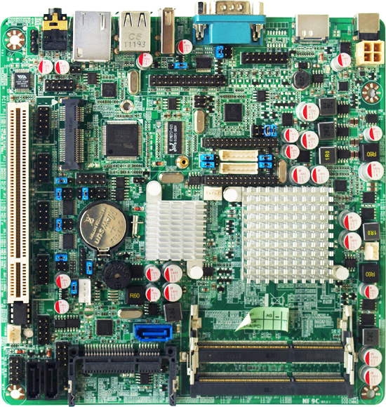 Jetway NF9C-2600 ITX Intel Atom N2600 Dual Core CPU