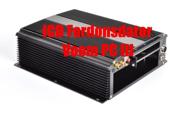 VoomPC III ITX Fordons chassi med PCI slot