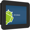 Google Android HMI  panel PC 10" Svart