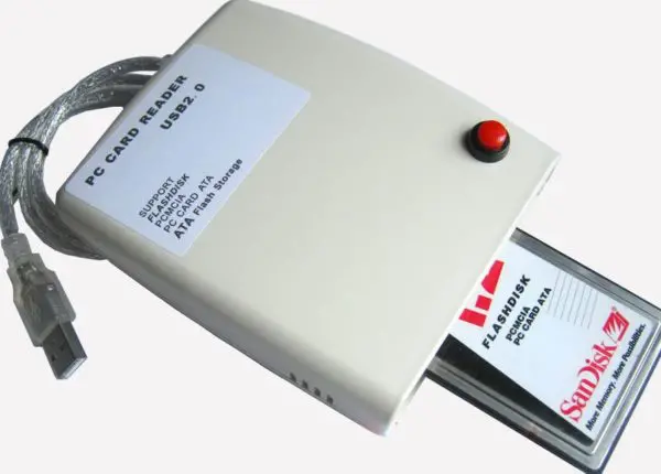 PCMCIA PC card reader  to USB 2.0